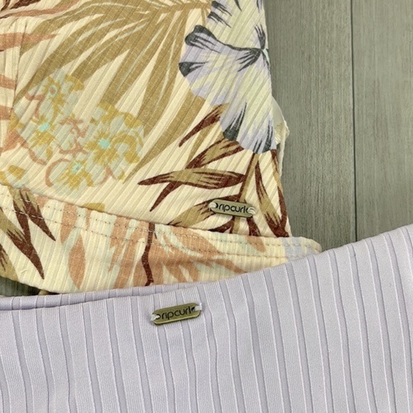 ☀️RIP CURL☀️ PARADISE CALLING L/A TRI PREMIUM SURF CHEEKY PANT BIKINI SET - Picture 13 of 16